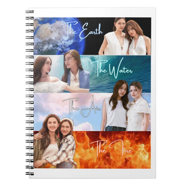 4 ELEMENTS GL Thai Anteckningsbok (Framsidan)