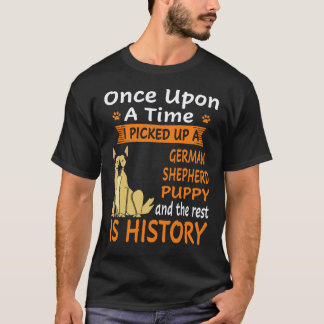 4 En Gång Tog Jag Upp En Tysk Shepherd P T Shirt