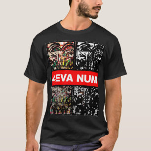 4 EVA NUM ICON ANSIKTE T SHIRT