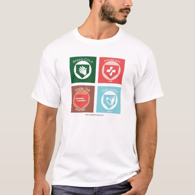 4 extraförmåneroäktingar tee shirt (Framsida)