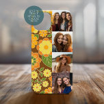 4 Fosafilmstrimlingsskript Namn Funky Flowers<br><div class="desc">Fotokollage i en filmremslayout med utrymme för upp till 4 foton. Använda upp till fyra kvadratiska eller selektiva mobila foton för att skapa en unik och personlig gåva. För bästa resultat, använda foton som har beskurits till fyrkanter innan de överförs. Om du behöver justera bilder klickar du på verktyg för...</div>