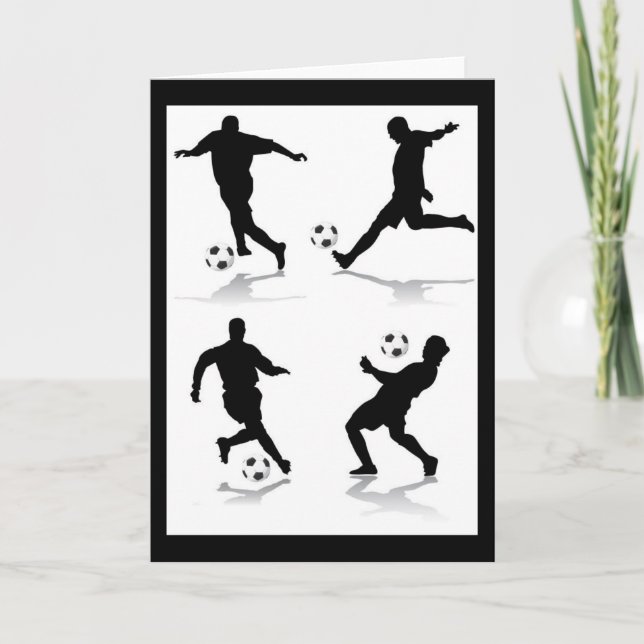 4-fotbollsspelare kort (Framsida)