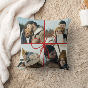 4 Foto Bow Wrap Jul Nygifta Modern Kudde