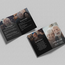 4-foto Firande av Life / Funeral / Memorial Program