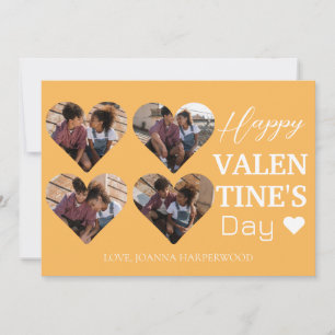 4 foto Heart collage valentines day par Julkort