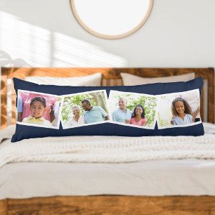 4 Fotografifamiljen Namn & Anpassningsbar Text - b Kroppskudde