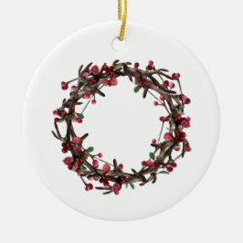 4 Fotokollage | Anpassningsbar Holiday Greetings-f Julgransprydnad Keramik
