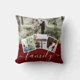 4 Fotokollage Family Personlig Kudde