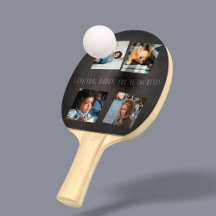 4 fotokollage Fars dag Kärlek du pappa grått