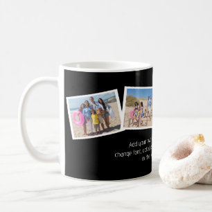 4 Fotokollage-mall och Personlig Kaffemugg