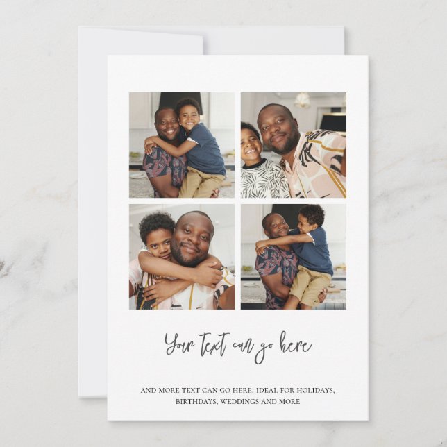 4 Fotomall Kort (Framsida)