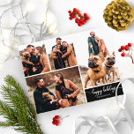 4 Foton Collage Glad helg jul Black Vykort<br><div class="desc">4 Photos Collage Glad helg jul Black-vykort</div>