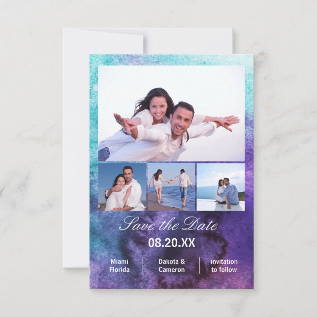 4 Foton - Lodrät 3x5 Måla Spara datum Spara Datumet (Framsida)