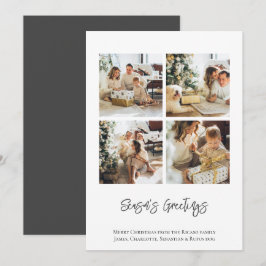 4 Fotosäsongens julmall för hälsningar Julkort