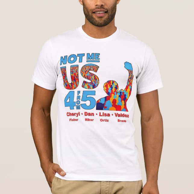 4 från T-tröja 5 Tee Shirt (Framsida)