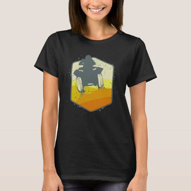 4 Hjul- och fyrhjulsbroms T Shirt (Framsida)