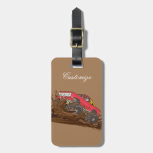 4-hjuliga lera lastbil Thunder_Cove Bagagebricka