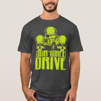 4-hjulsdrift 4WD T Shirt