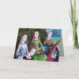 4 Honungsmynningar i ett Garden-kort (detalj; M 07 Kort