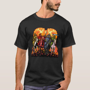 4 Horsperma från Apocalypse Jesus avslöjande 618 T Shirt