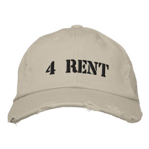 4 hyra broderad keps