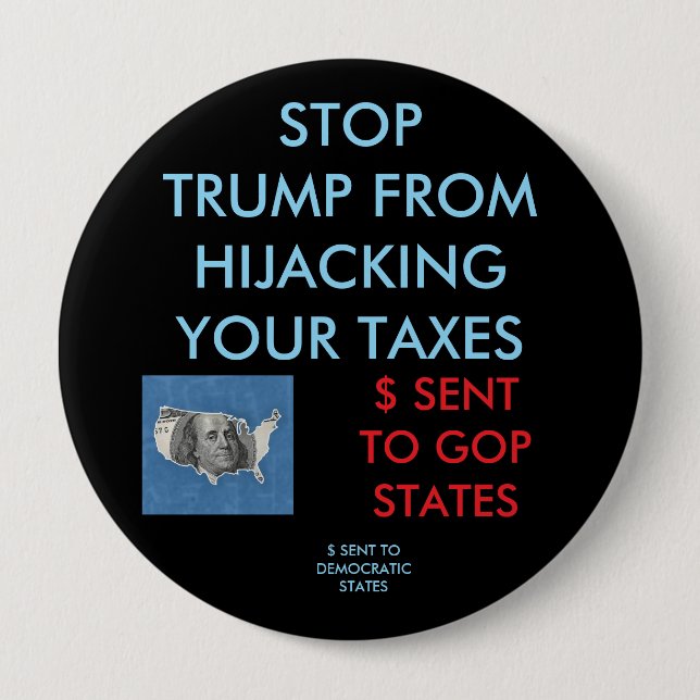 4 inch round Button Knapp (Framsida)