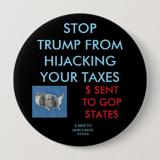 4 inch round Button Knapp