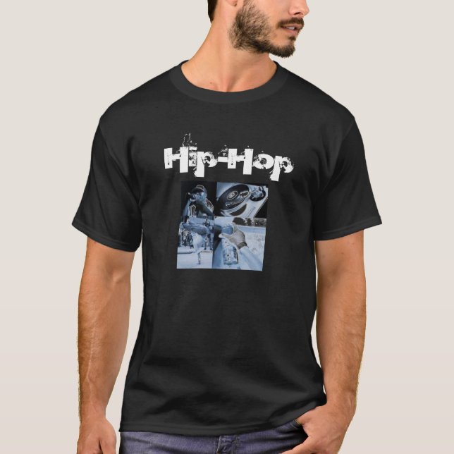 4 inslag av hip hop tee (Framsida)