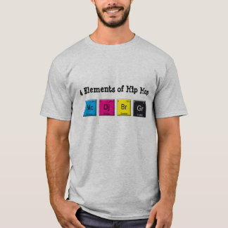 4 inslag av hip hop tee shirt