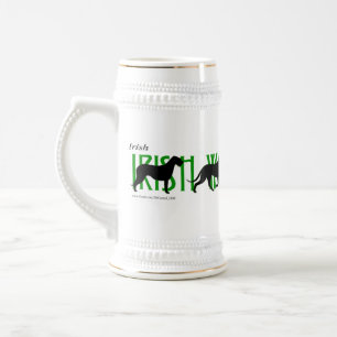 4 irländska WolfhoundSilhouettes Sejdel