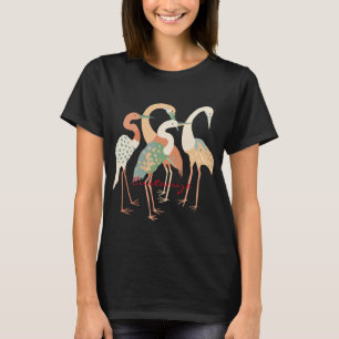 4 Japanska Cranes Thunder_Cove T Shirt
