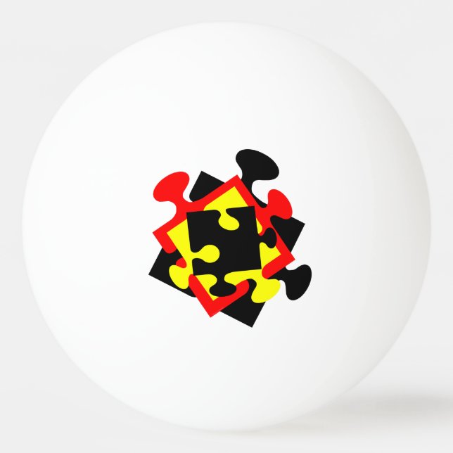 4 Jigszawa Delarare Pingisboll (Framsidan)