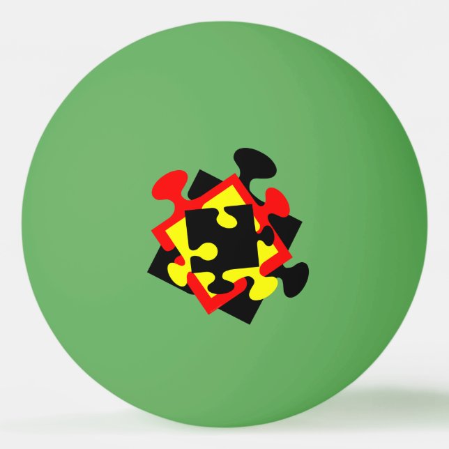 4 Jigszawa Delarare Pingisboll (Framsidan)