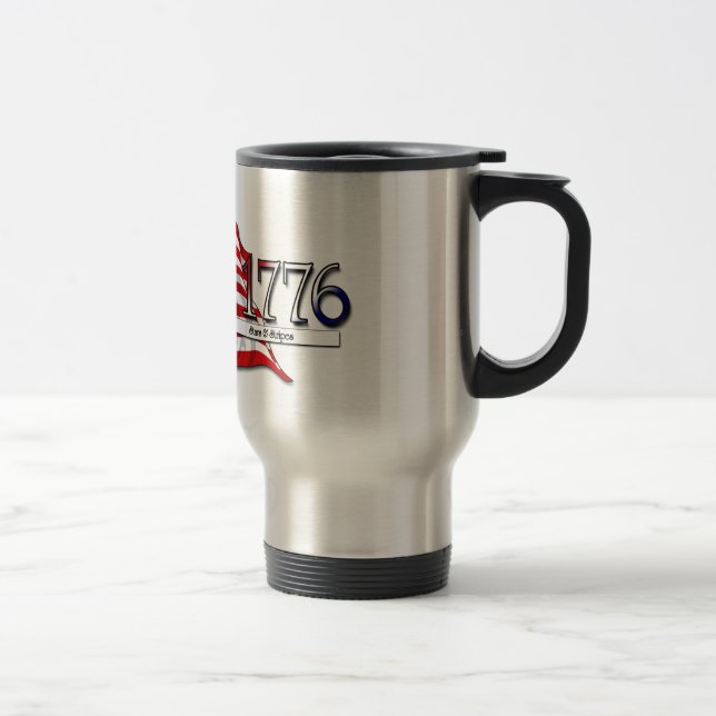 4 juli 1776 Stars & Rand Resemugg (Höger)