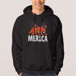 4 juli 2004, Independence day USA:s Cute Ca Hoodie