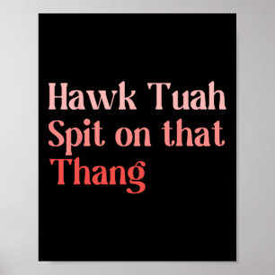 4 juli 2010: Patriotic USA Hawk Tuah Spit on that  Poster