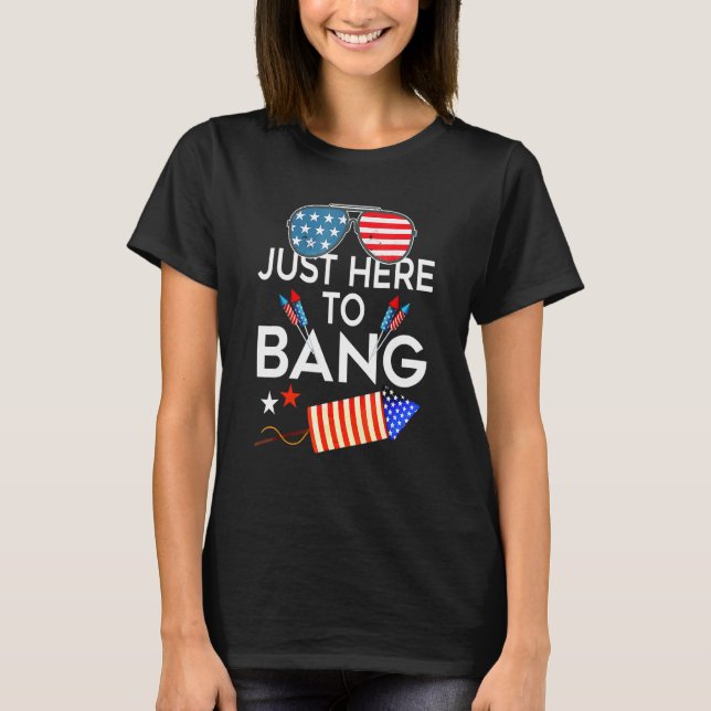 4 juli 2010 var jag här för Bang USA flagga Sungla T Shirt (Framsida)