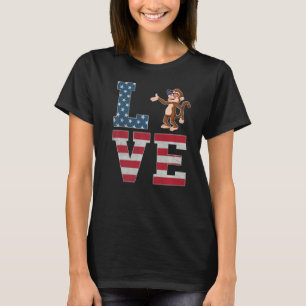 4 juli 2011: Amerikanska dekretet Patriotic Kärlek T Shirt
