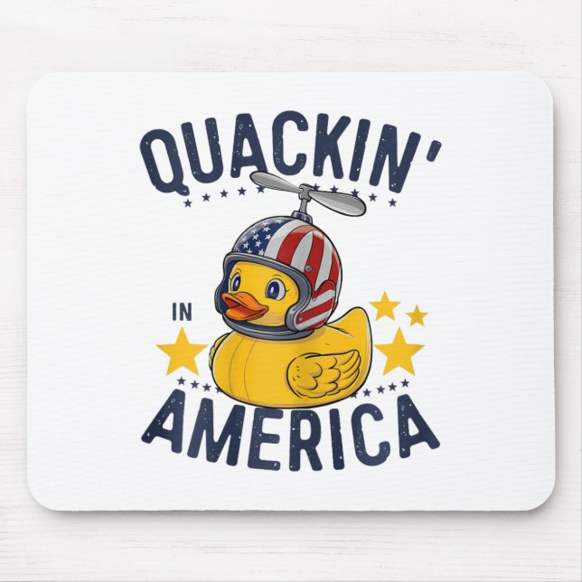 4 juli 2011: Patriotic Rubber Anka, tee Quackin' i Musmatta (Framsidan)