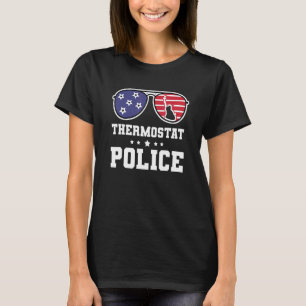 4 juli 2011 Superskojet Thermostat Polices T Shirt