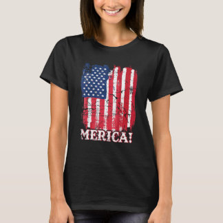4 juli 2011, USA:s amerikanska Flagga Patr T Shirt
