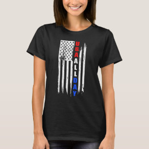 4 juli 2011, USA:s amerikanska Flagga Patr T Shirt