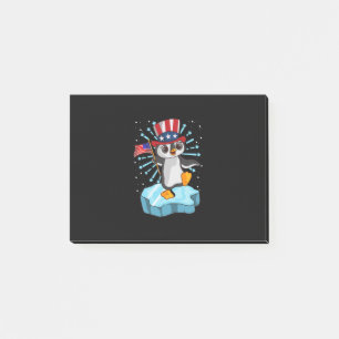 4 juli 2021 Penguin Post-it Block