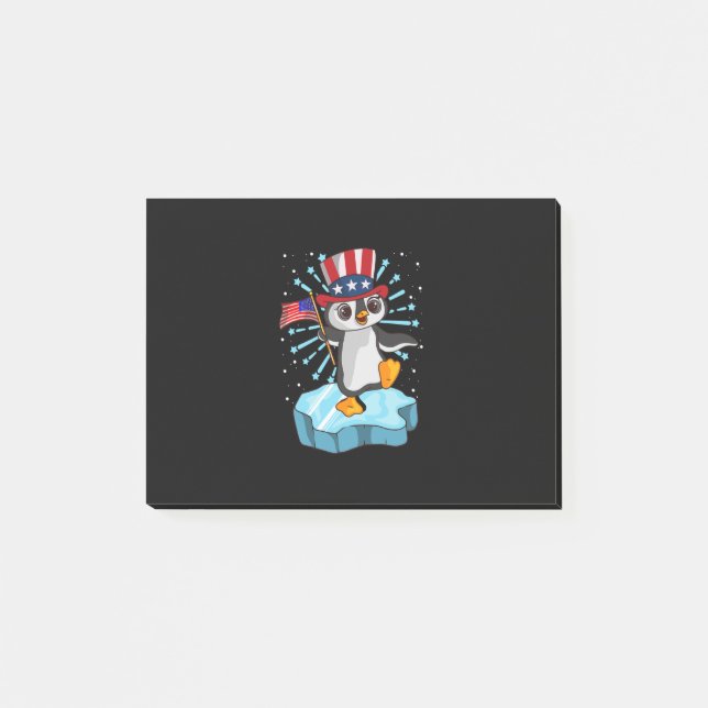 4 juli 2021 Penguin Post-it Block (Framsida)