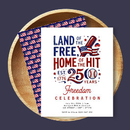 4 juli 2026 | America 250 Baseball-fest inbjudan