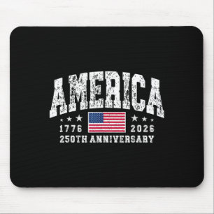 4 juli 250-årsjubileum amerikansk flagga usa est musmatta
