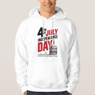 4 juli 250-årsjubileum för självständighetsdagen hoodie