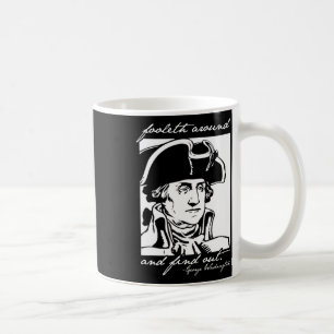 4 juli: 4:e juli: George Washington Foole Kaffemugg
