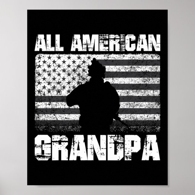 4 juli All American Farfar  Poster (Framsidan)