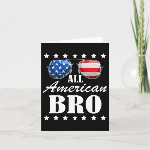 4 juli Amerika självständighetsdag patriot Usa her Kort